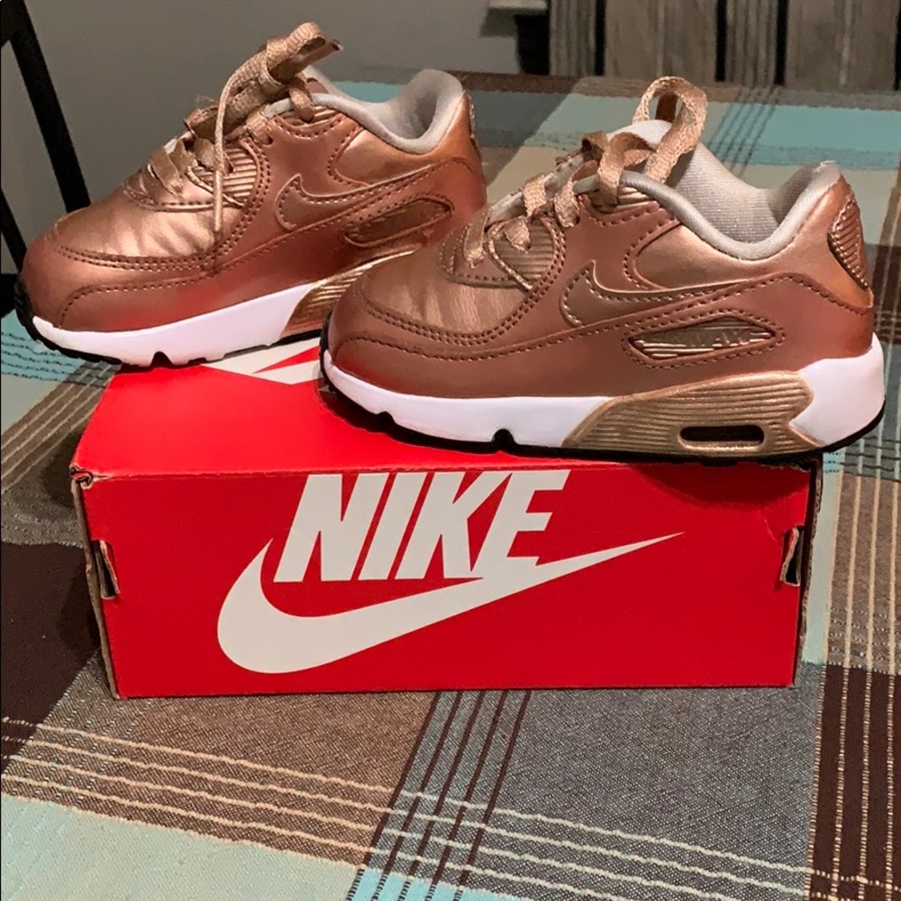 Gold Nike